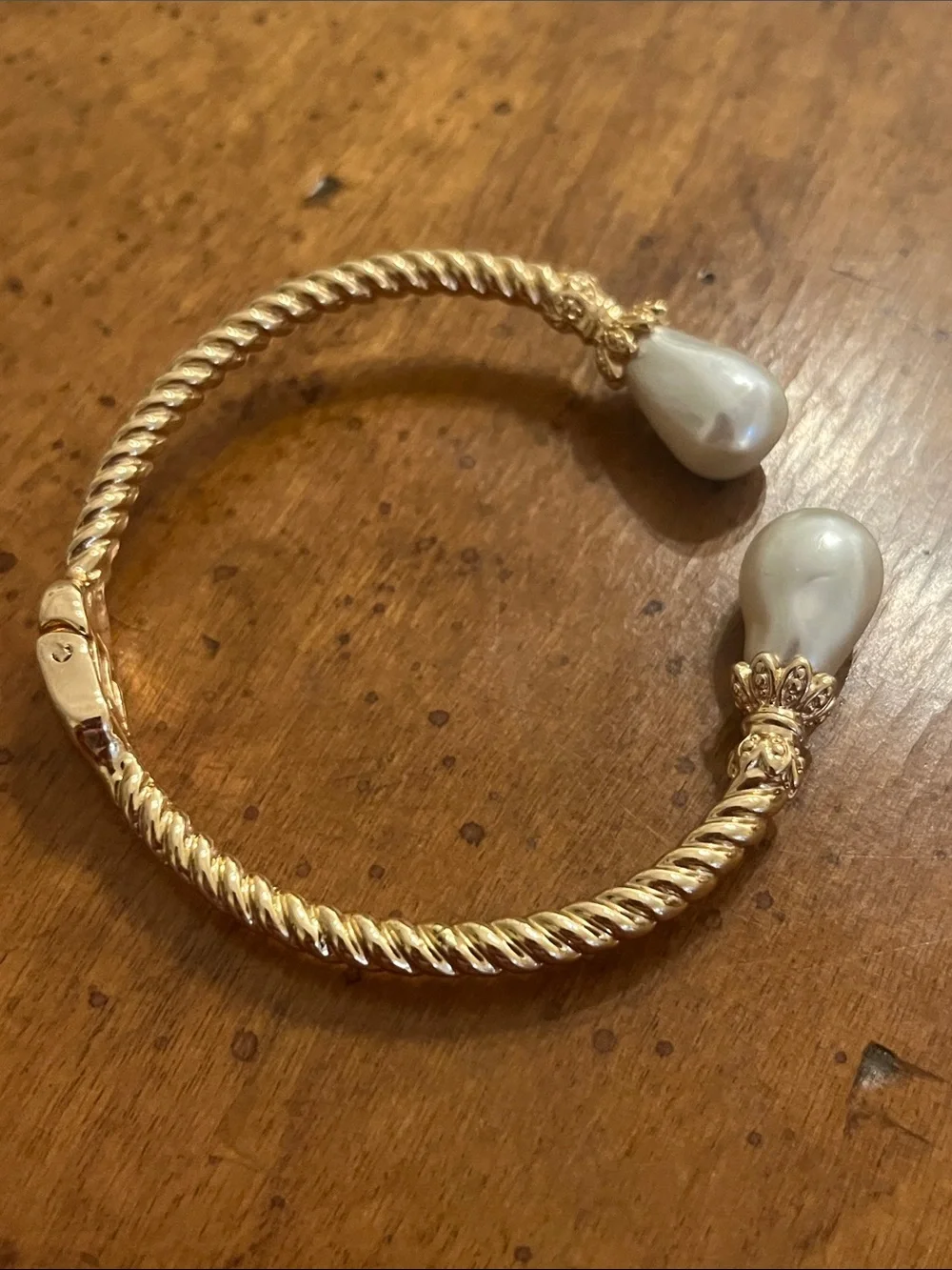 Lilly Pulitzer Pearl Perfect Gold Cuff Bracelet